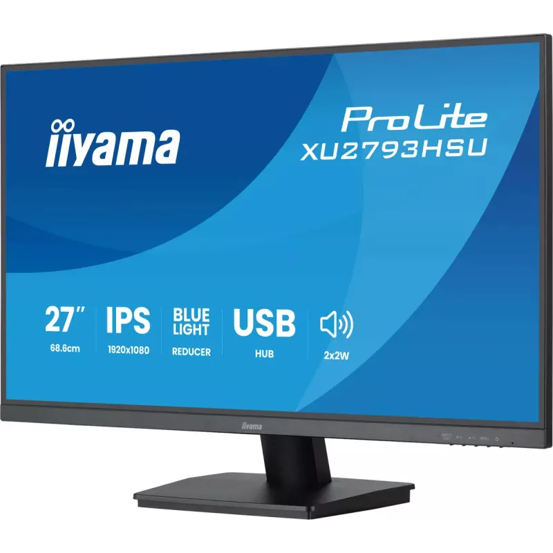iiyama ProLite XU2793HSU-B7 computer monitor 68.6 cm (27 inch) 1920 x 1080 pixels Full HD LED Black