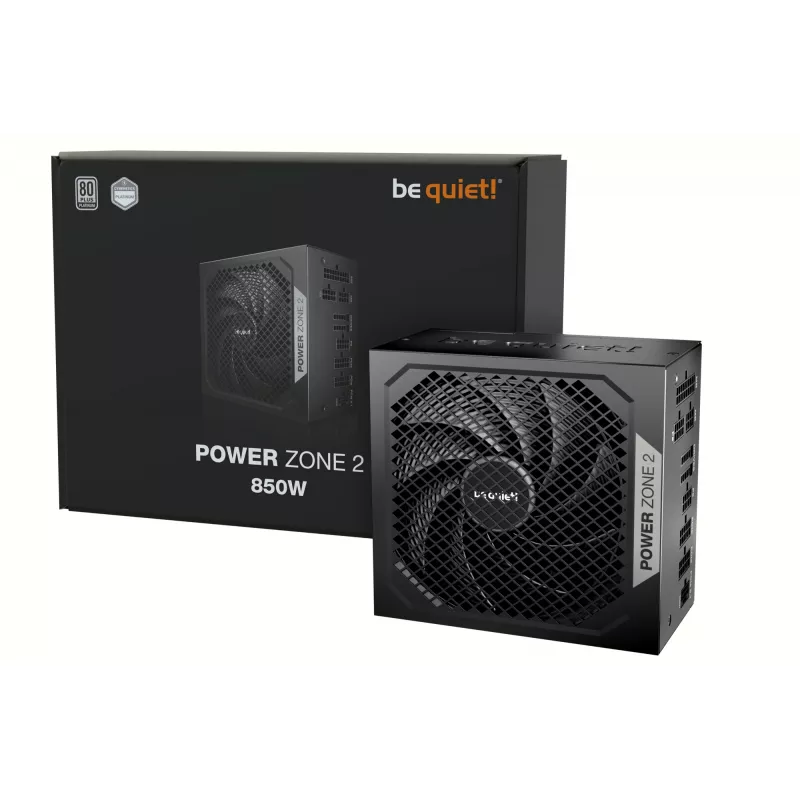 be quiet! POWER ZONE 2 850W power supply unit 20+4 pin ATX ATX Black