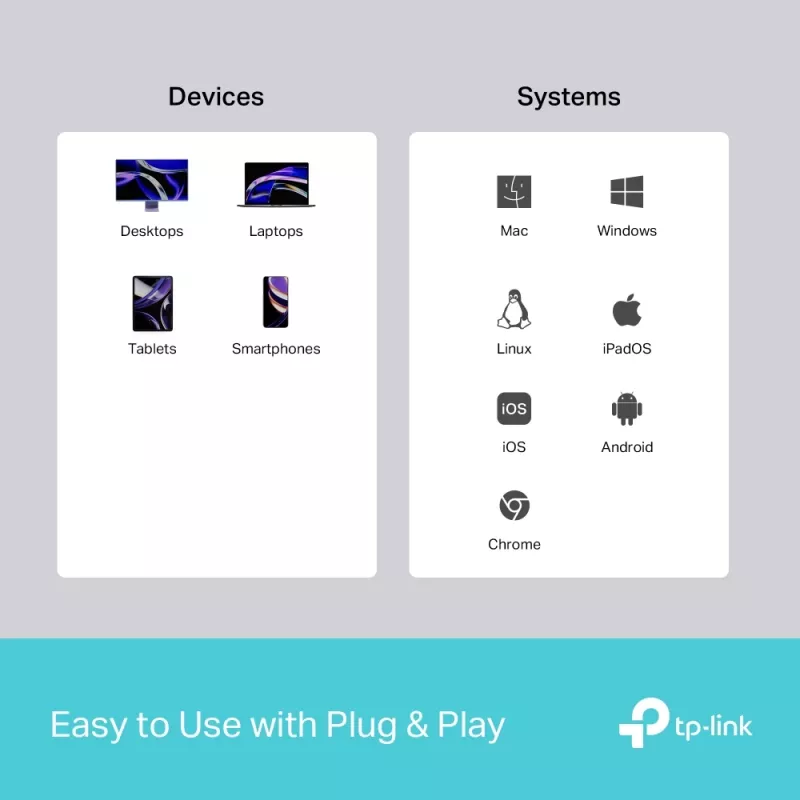 USB Type-C Hub TP-Link UH3020C — 3-port (HDMI, USB-A, USB-C), 5 Gbit/s, HDMI 4K@60Hz, PD up to 100W, aluminium, 0.18 m cable