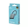 USB Type-C Hub TP-Link UH3020C — 3-port (HDMI, USB-A, USB-C), 5 Gbit/s, HDMI 4K@60Hz, PD up to 100W, aluminium, 0.18 m cable