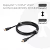 CLUB3D DisplayPort™ 2.1 DP54™ VESA® Certified Cable 8K120Hz 3m/ 9.84ft