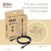 CLUB3D DisplayPort™ 2.1 DP54™ VESA® Certified Cable 8K120Hz 3m/ 9.84ft