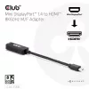 Adapter club 3d Mini DisplayPort 1.4 to HDMI 8K60Hz M/F, Mini DisplayPort connector