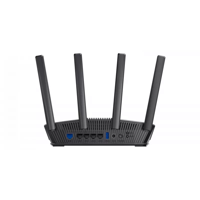 ASUS RT-BE82U BE6500 wireless router 2.5 Gigabit Ethernet Dual-band (2.4 GHz / 5 GHz) Black
