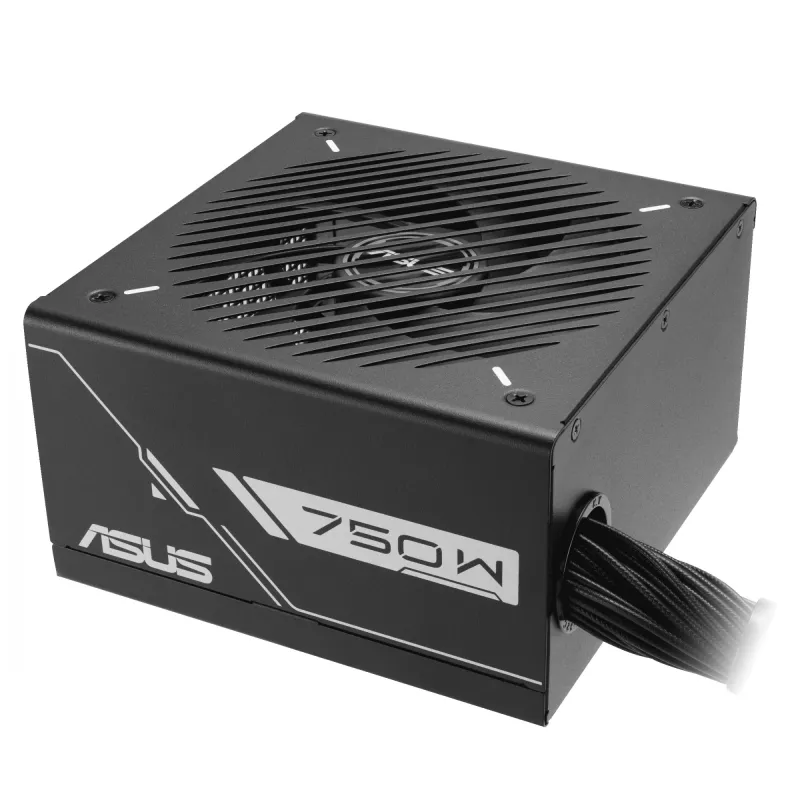 ATX Power Supply ASUS Prime‑750B‑BLACK 750 W, 80 PLUS Bronze, 135 mm fan, 20+4 pin, 3× PCIe 8‑pin, non‑modular
