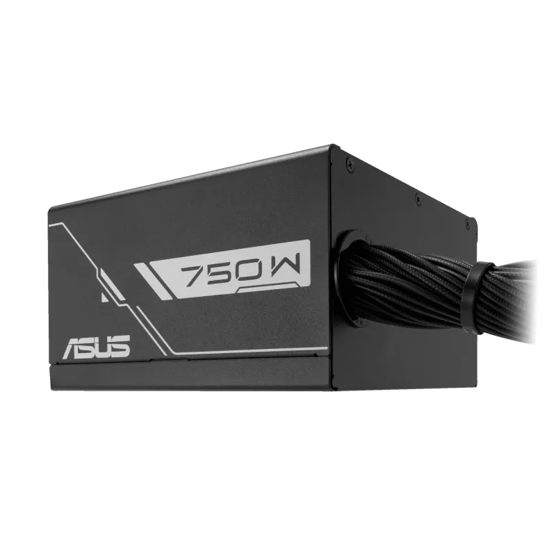ATX Power Supply ASUS Prime‑750B‑BLACK 750 W, 80 PLUS Bronze, 135 mm fan, 20+4 pin, 3× PCIe 8‑pin, non‑modular