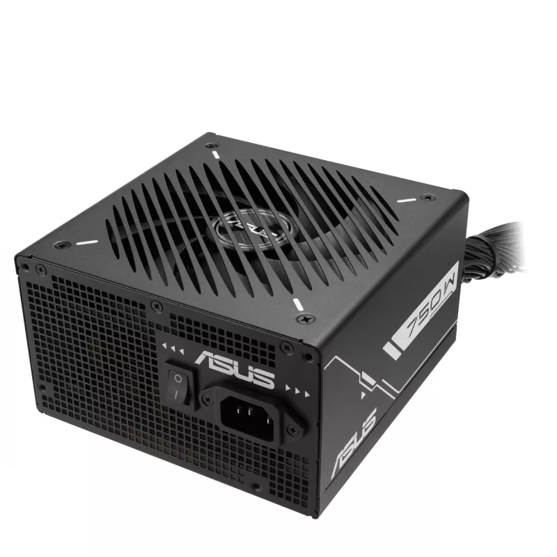 ATX Power Supply ASUS Prime‑750B‑BLACK 750 W, 80 PLUS Bronze, 135 mm fan, 20+4 pin, 3× PCIe 8‑pin, non‑modular