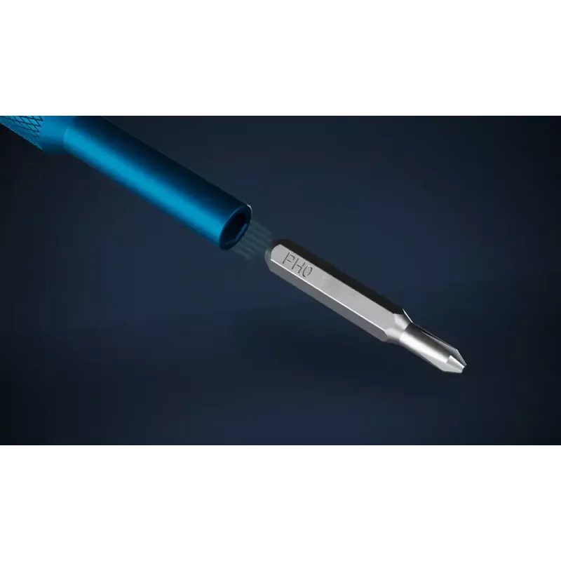 Precision Screwdriver Toolkit Arctic AETLS00001A — Steel bits set, Blue handle