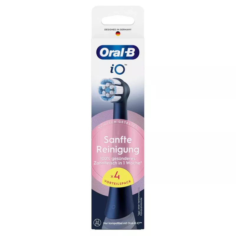 Oral-B 194631 toothbrush head 4 pc(s) Black