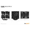 be quiet! Pure Rock Pro 3 Black Processor Air cooler 12 cm 1 pc(s)
