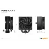 be quiet! Pure Rock 3 Black Processor Air cooler 12 cm 1 pc(s)