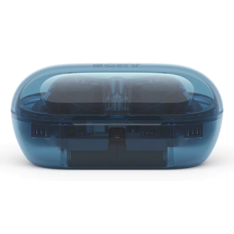 Headset Sony WFC710NL.CE7 in-ear True Wireless earbuds, Bluetooth 5.3, ANC, IPX4, 8.5/12 h playback, Glass Blue