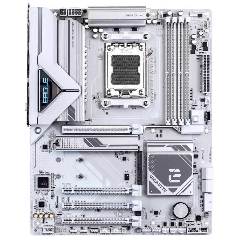 Motherboard GIGABYTE B850 EAGLE WIFI7 ICE, AMD B850, Socket AM5, ATX