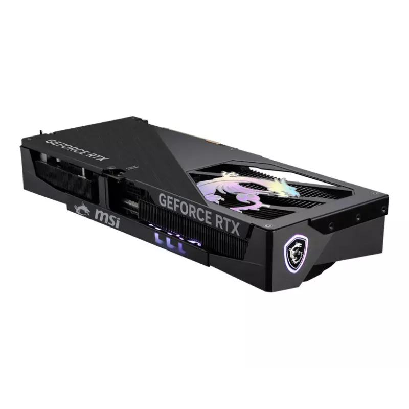 Graphics card MSI GeForce RTX 5070 Ti — 16 GB GDDR7, PCIe 5.0, 256-bit, 3 fans, 338 mm