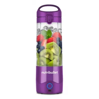 Portable blender NUTRIBULLET Portable 0.475 L — purple, 2000 mAh battery, Tritan bowl