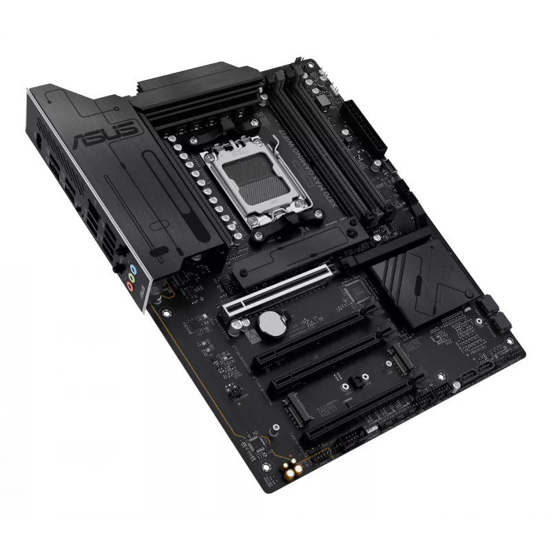 Motherboard ASUS X870 MAX GAMING WIFI7 ATX — AMD X870, Socket AM5, DDR5, 4 DIMM, 256 GB, Wi‑Fi 7, Bluetooth 5.4, 3 M.2, 2x USB4 Gen3x2