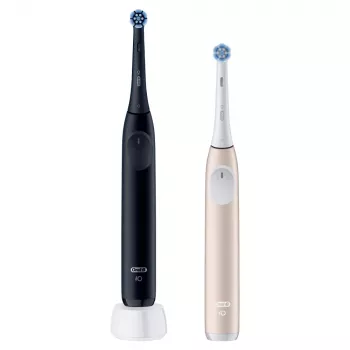 Electric Toothbrush Oral-B iO Series 2 Duo Black Pink Rechargeable with Smart Pressure Sensor