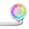 ARCTIC Liquid Freezer III Pro 360 A-RGB (White) - Multi Compatible All-in-One CPU Water Cooler with A-RGB