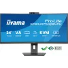 iiyama ProLite XCB3497WQSNPH-B1 computer monitor 86.4 cm (34 inch) 3440 x 1440 pixels UltraWide Quad HD LED Black