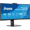 iiyama ProLite XCB3497WQSNPH-B1 computer monitor 86.4 cm (34 inch) 3440 x 1440 pixels UltraWide Quad HD LED Black