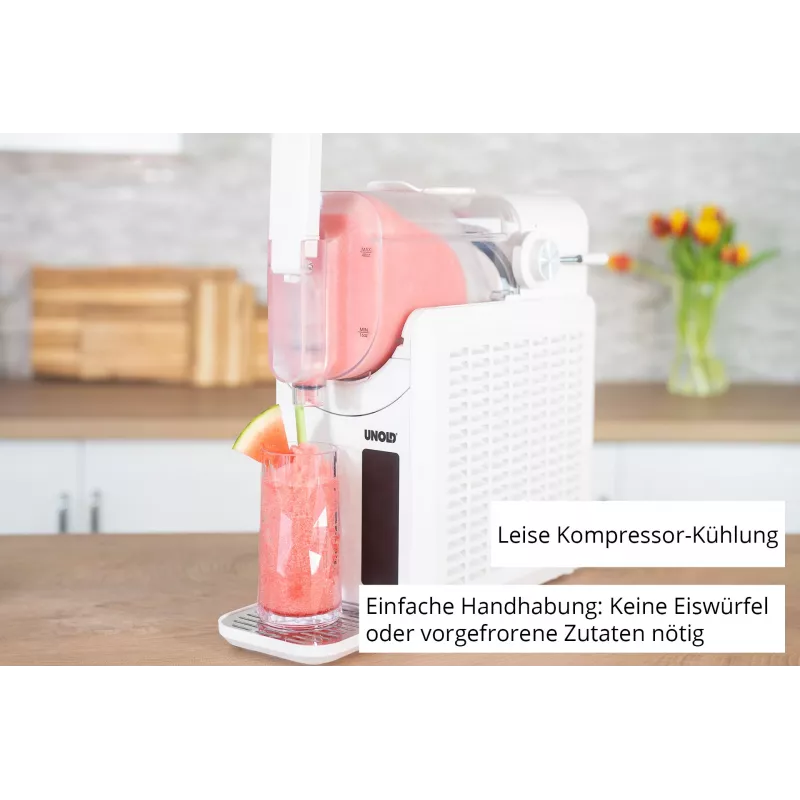 Unold Slush-Eismaschine Susi 48940 Compressor ice cream maker 2 L 220 W White
