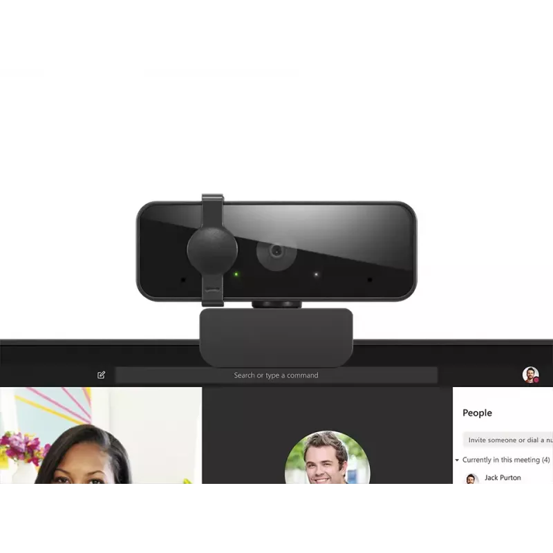 Lenovo Essential FHD Gen2 webcam 1920 x 1080 pixels USB 2.0 Black