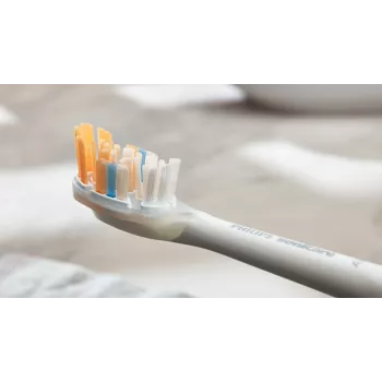 Philips A3 Premium All-in-One HX9094/87 Genuine Replacement Toothbrush Heads, White, 4 pack