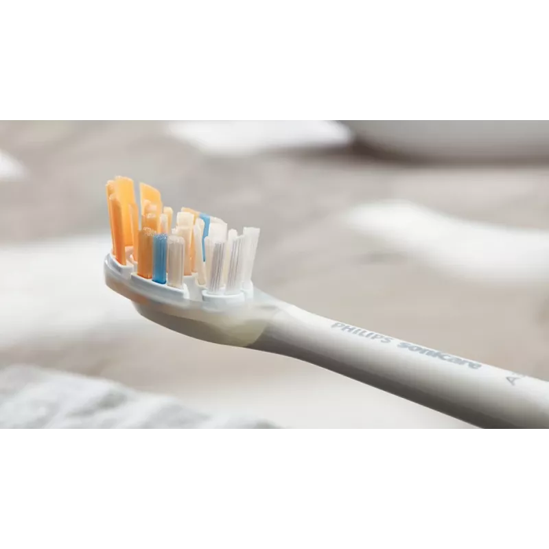 Philips A3 Premium All-in-One HX9094/87 Genuine Replacement Toothbrush Heads, White, 4 pack
