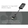 CLUB3D DisplayPort™ to Triple HDMI™ 8K60Hz Hub, DisplayPort, HDMI, 2.1b/1.4a, 13.5 Mbit/s, 120 Hz, 3840 x 2160, 7680 x 4320