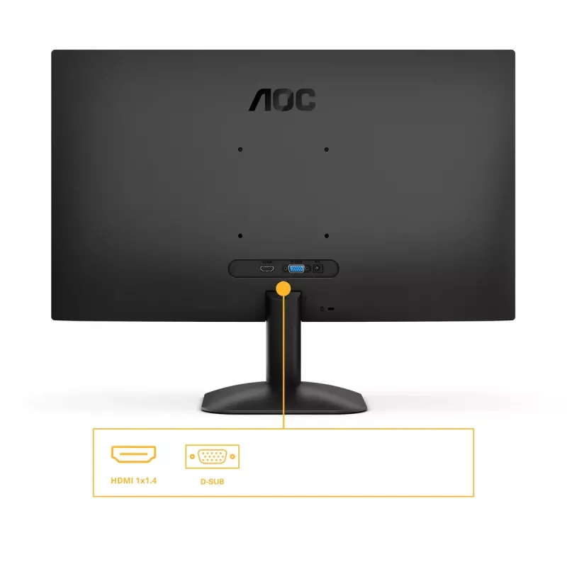AOC 24B31H computer monitor 60.5 cm (23.8 inch) 1920 x 1080 pixels Full HD Black