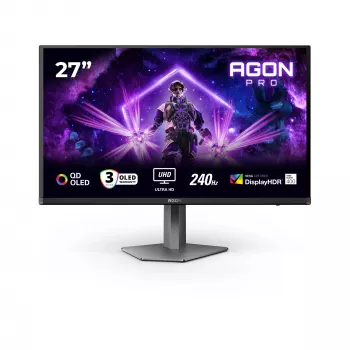 AOC G2 AG276UZD computer monitor 67.3 cm (26.5 inch) 3840 x 2160 pixels 4K Ultra HD OLED Black