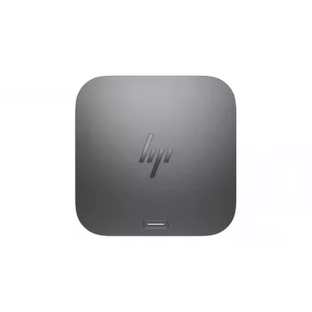 HP Thunderbolt 4 Ultra 180W G6 Dock, Wired, Thunderbolt 4, 180 W, 10,100,1000,2500 Mbit/s, Grey, 8K Ultra HD