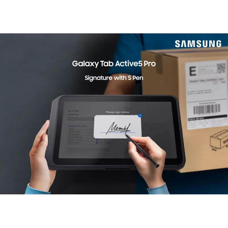 Samsung Galaxy Tab Active5 Pro Active5 Pro 5G Enterprise Edit Snapdragon LTE 256 GB 25.6 cm (10.1 inch) 8 GB Wi-Fi 6 (802.11ax) Android 15 Green