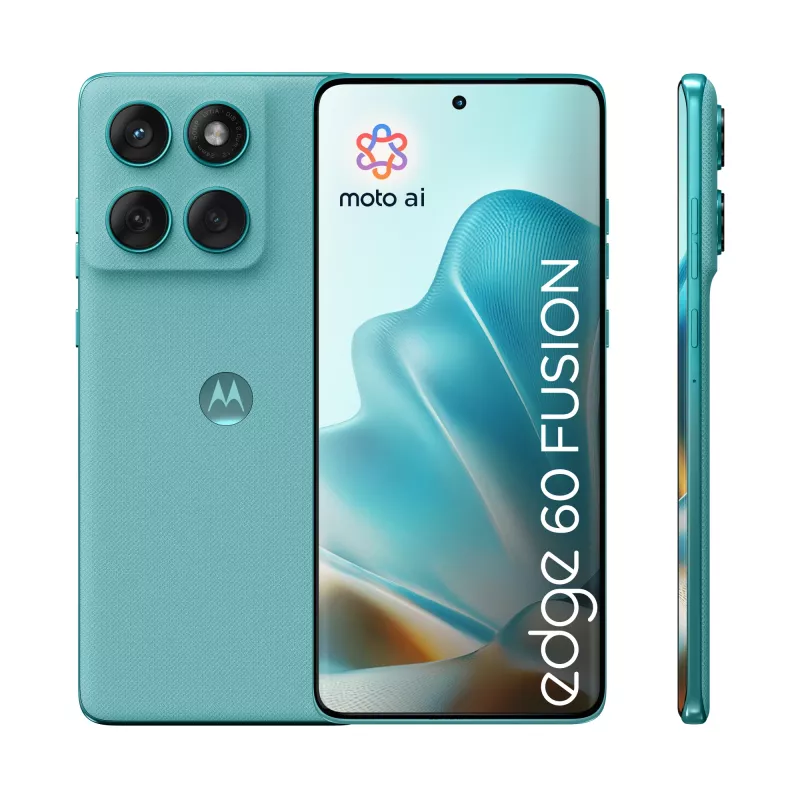 Motorola edge 60 fusion 16.9 cm (6.67 inch) Dual SIM Android 15 5G USB Type-C 8 GB 256 GB 5200 mAh Turquoise