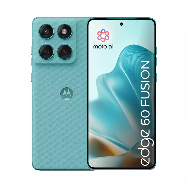 Motorola edge 60 fusion 16.9 cm (6.67 inch) Dual SIM Android 15 5G USB Type-C 8 GB 256 GB 5200 mAh Turquoise