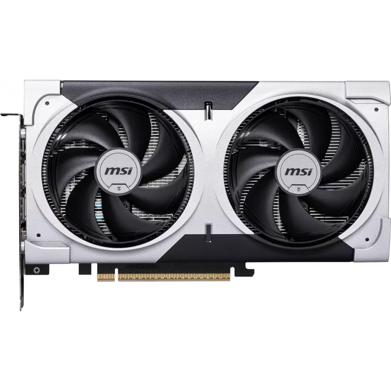 Graphics card MSI GeForce RTX 5060 Ti 8 GB GDDR7, PCIe 5.0, 4608 CUDA, 2602 MHz boost, 128-bit, 2 fans, 180W