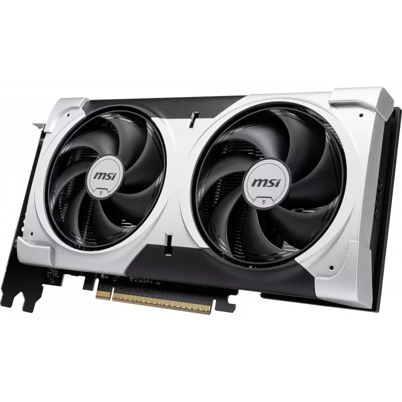 Graphics card MSI GeForce RTX 5060 Ti 8 GB GDDR7, PCIe 5.0, 4608 CUDA, 2602 MHz boost, 128-bit, 2 fans, 180W