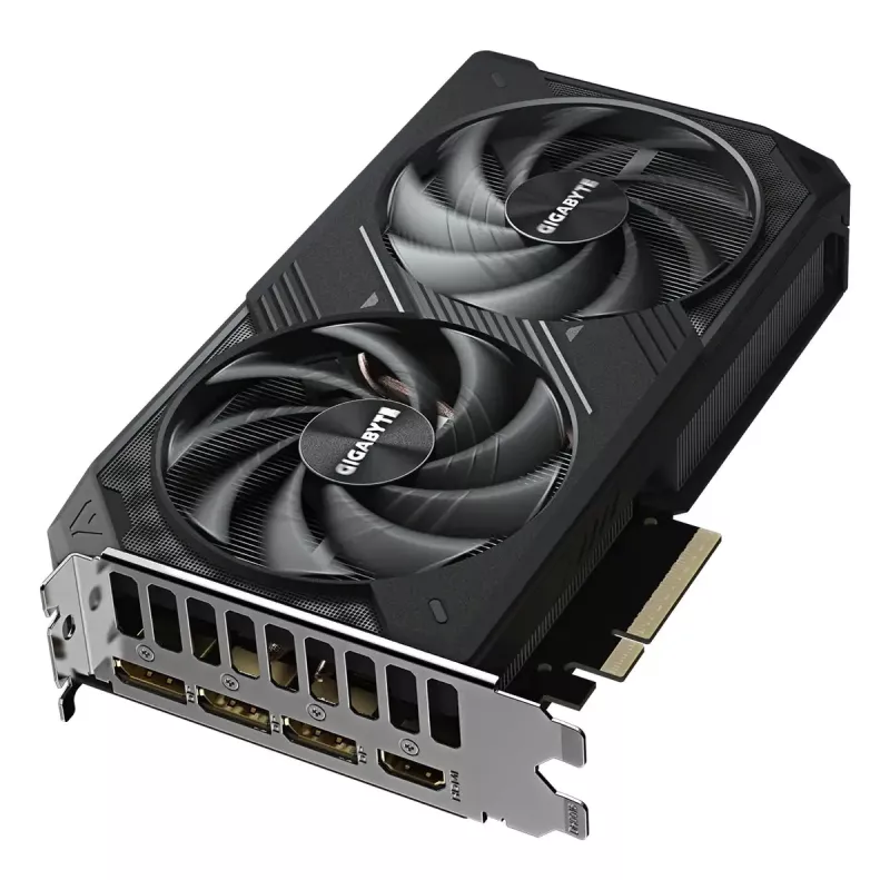 Graphics card GIGABYTE GeForce RTX 5060 Ti — 8 GB GDDR7, 128-bit, PCIe 5.0, WINDFORCE 2X cooling