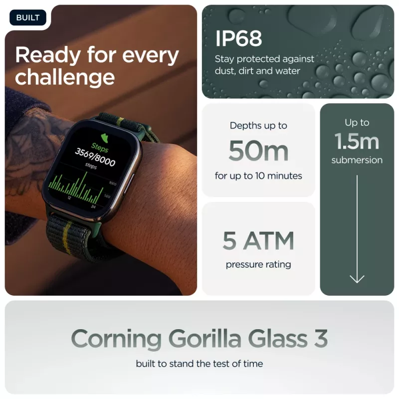 Motorola Solutions Watch Fit green (PG38C07182)