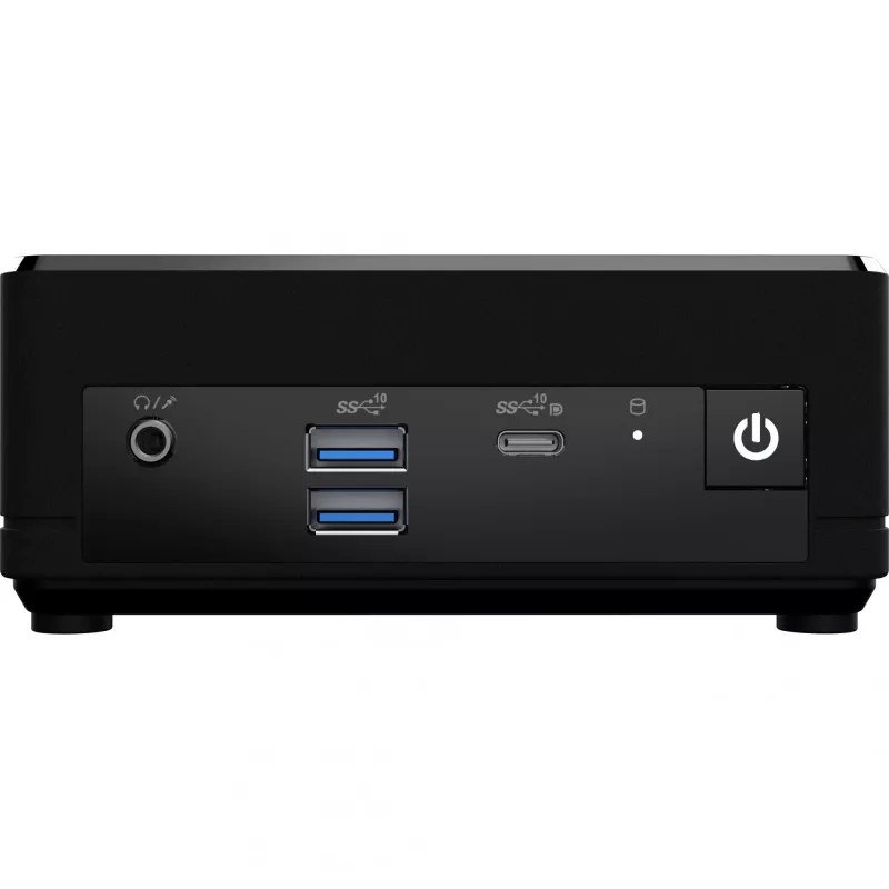 MSI Cubi N ADL S-098EU Intel® N N200 4 GB DDR4-SDRAM 128 GB SSD Windows 11 Pro Mini PC Black