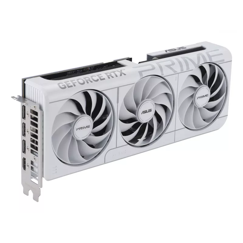 Graphics card ASUS GeForce RTX 5070 12 GB GDDR7, PCIe 5.0, 192-bit, white, 3 fans