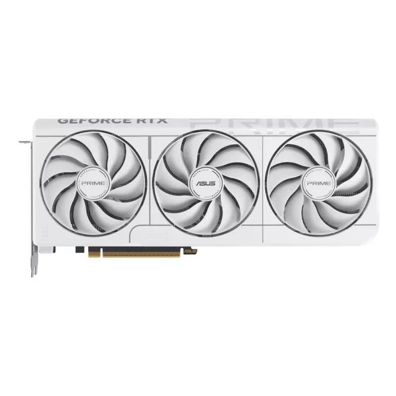 Graphics card ASUS GeForce RTX 5070 12 GB GDDR7, PCIe 5.0, 192-bit, white, 3 fans