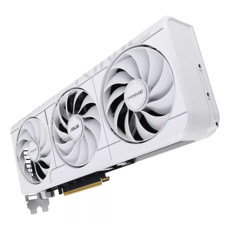 Graphics card ASUS GeForce RTX 5070 12 GB GDDR7, PCIe 5.0, 192-bit, white, 3 fans