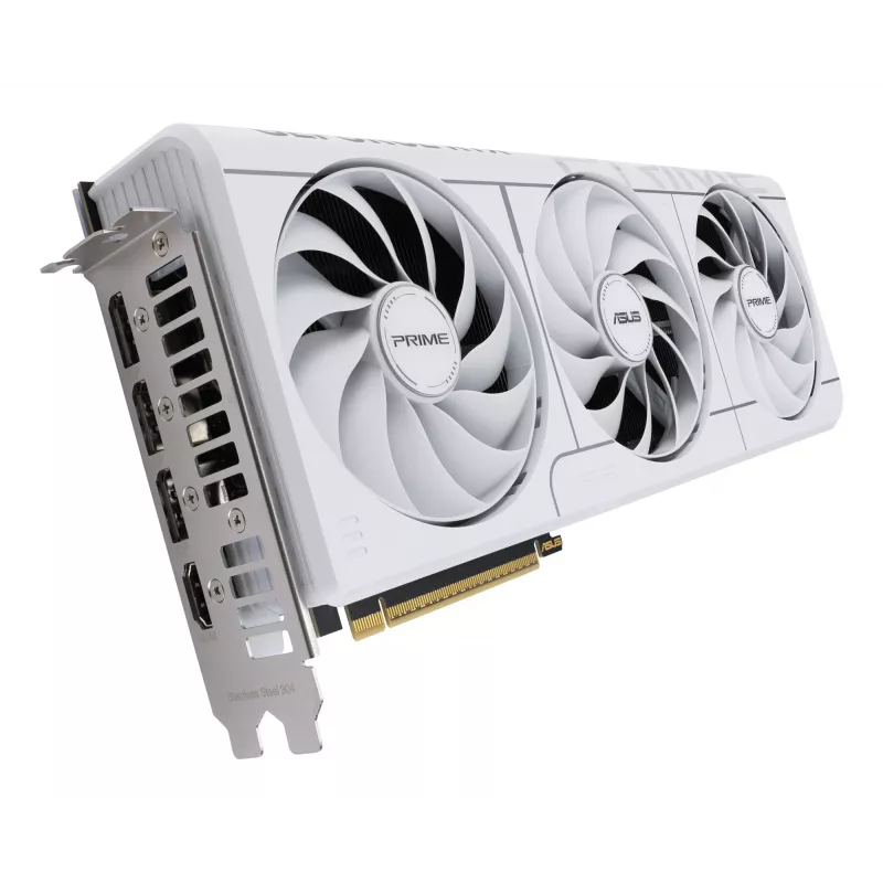 Graphics card ASUS GeForce RTX 5070 12 GB GDDR7, PCIe 5.0, 192-bit, white, 3 fans
