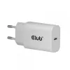 USB‑C Charger 2‑Pack CLUB3D CAC-3020, 30W total, White