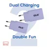 Power adapter club 3d USB-C charger 30W 2-pack compact for phones and tablets
