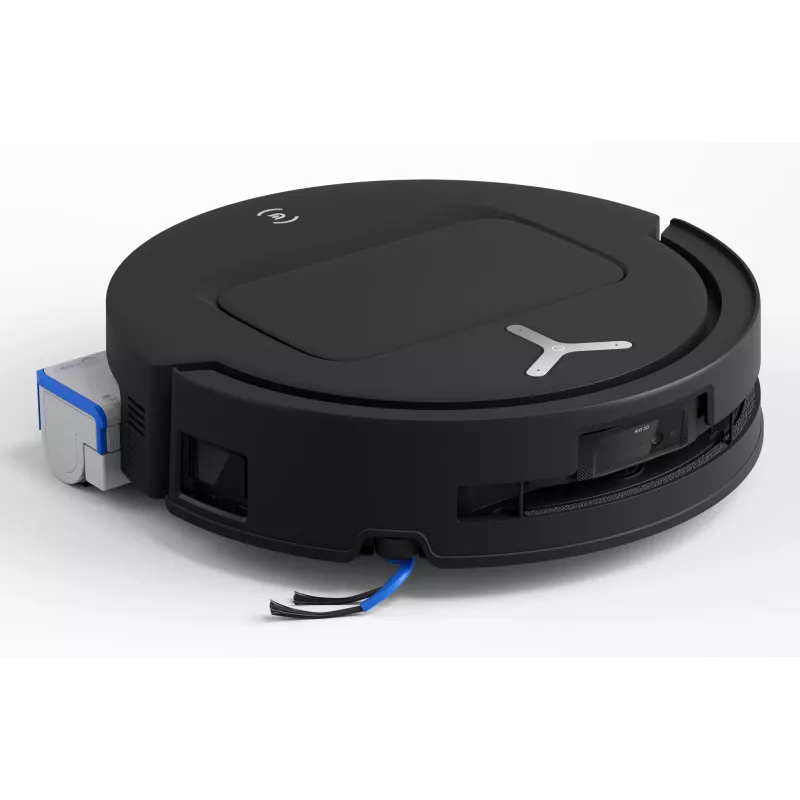 Robot vacuum Ecovacs Deebot T80 Omni — bagless 3 L dust, 0.11 L water, 6400 mAh, 297 min runtime, black