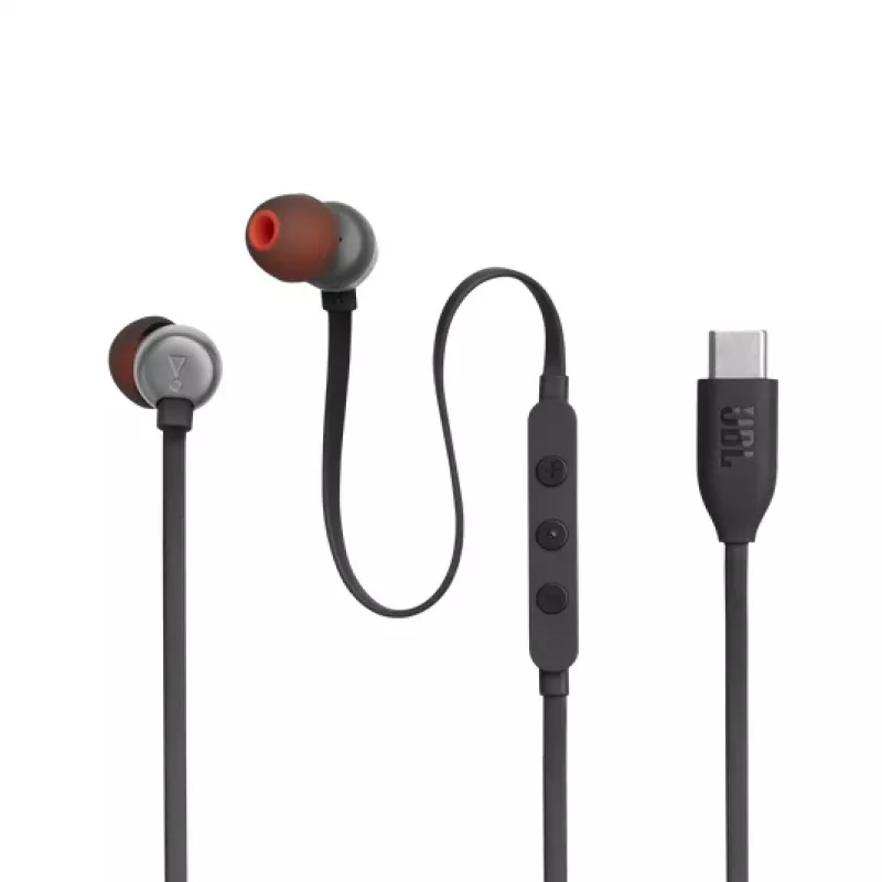 JBL Tune 310C Headset Wired In-ear Calls/Music USB Type-C Black