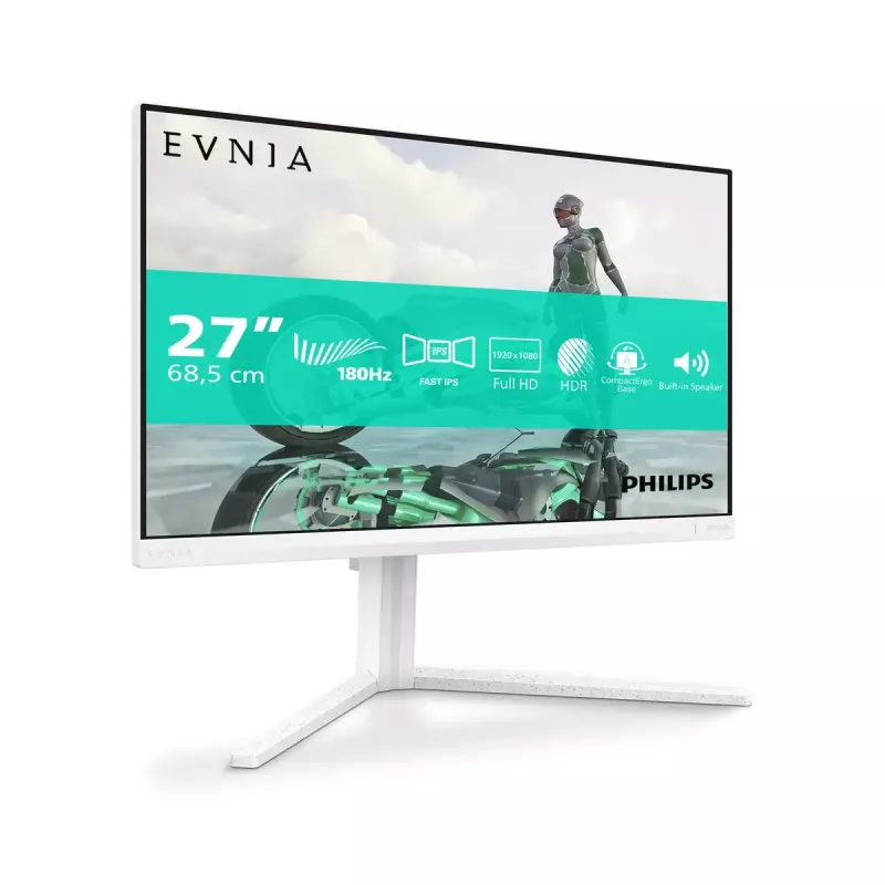 Philips Evnia 27M2N3201A/00 computer monitor 68.6 cm (27 inch) 1920 x 1080 pixels Full HD LCD White