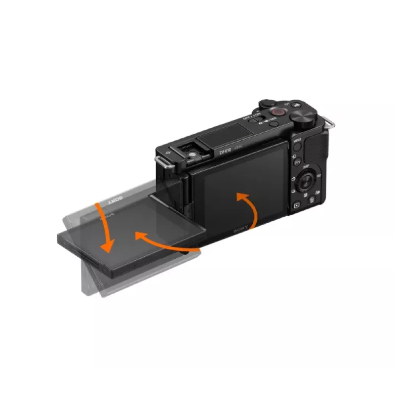 Sony α ZV-E10 MILC Body 24.2 MP CMOS 6000 x 4000 pixels Black